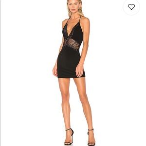H:ours lace dress black, size small. NWT